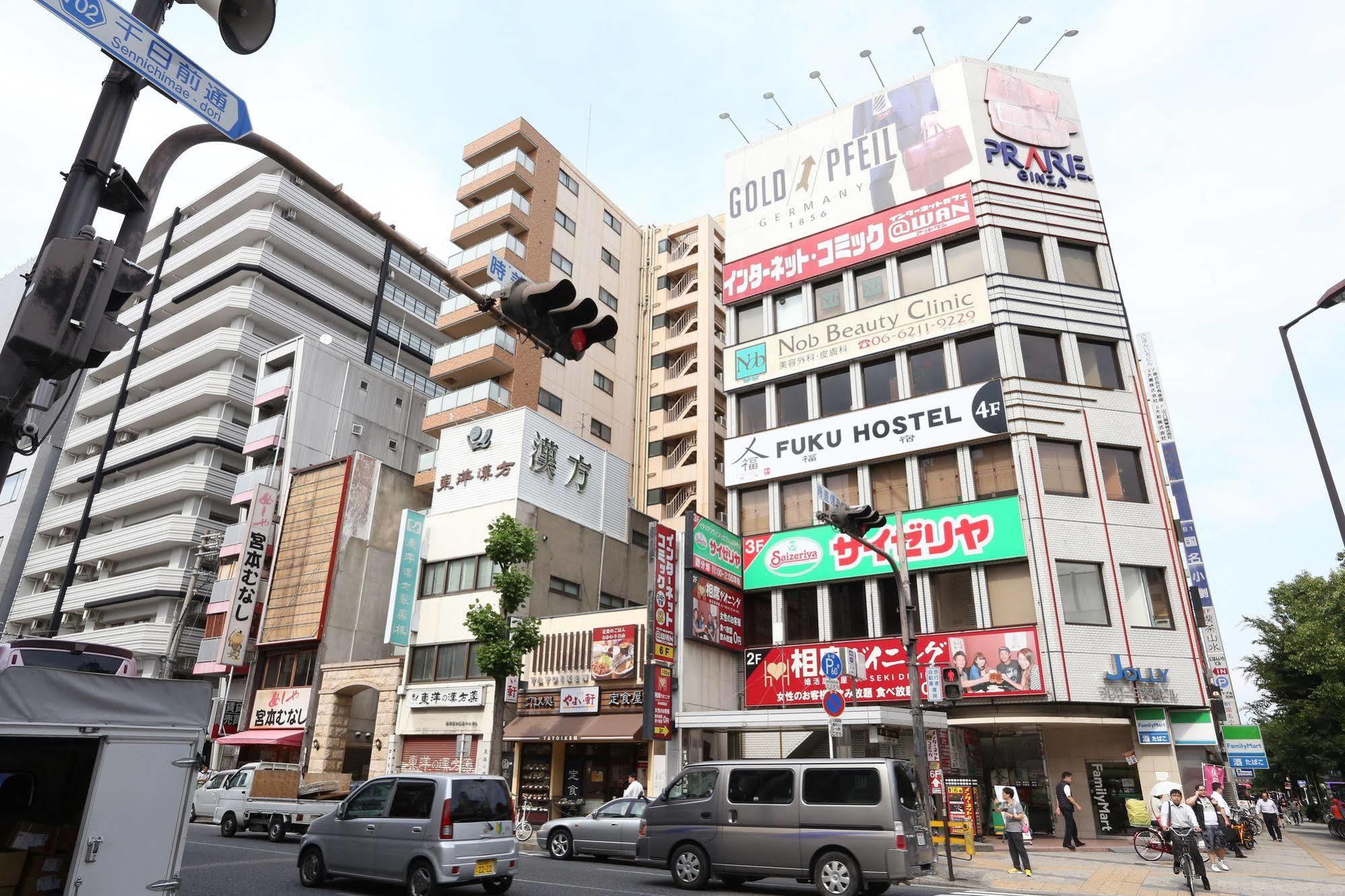 Fuku Hostel Nagomi Namba Ōsaka Extérieur photo